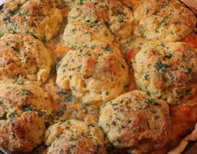 Seafood Pot Pie with Cheddar Bay Biscuits: A Delicious Twist on a Classic Dish