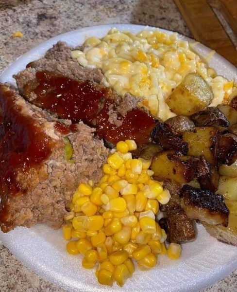 Meatloaf and Mac and Cheese
