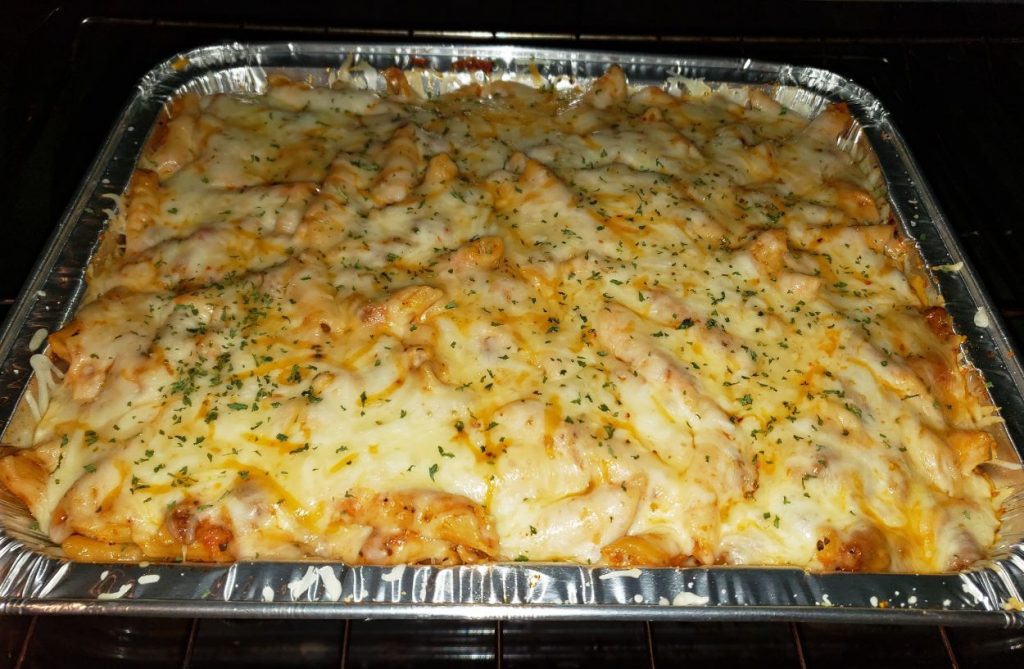 Easy Baked Mostaccioli