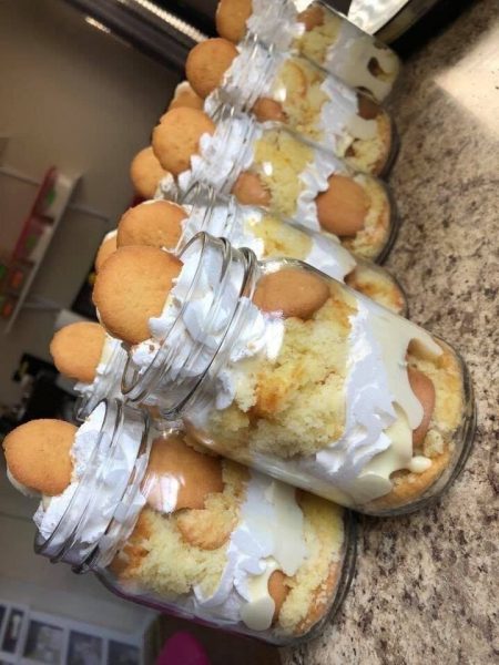 Banana Pudding Cake Cups