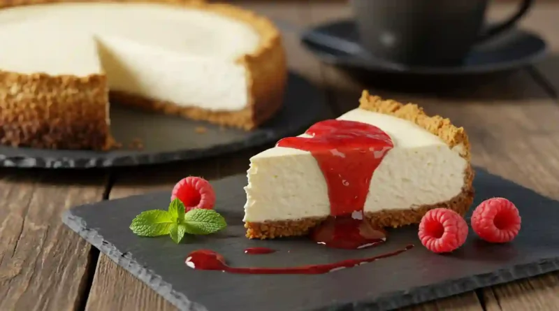 homemade cheesecake