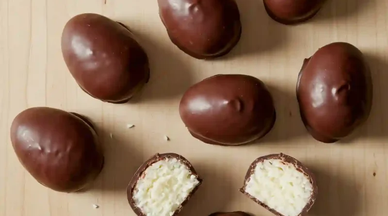 No Bake Coconut Cream Eggs