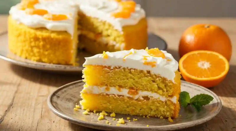 Pineapple-Orange Sunshine Cake