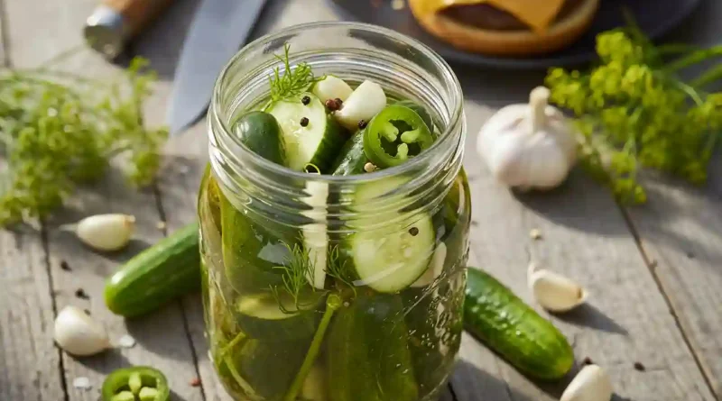Quick Pickled Cucumber Recipe