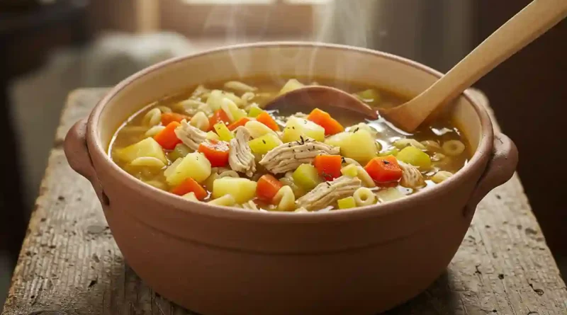 Sicilian Chicken Soup