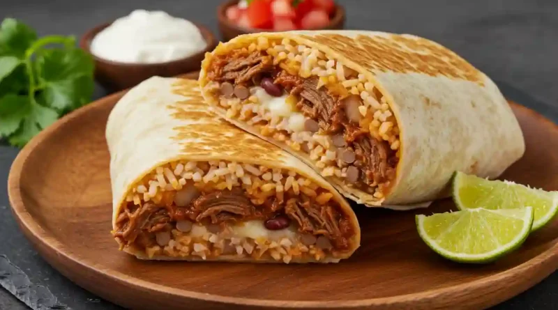 Chile Colorado Burritos