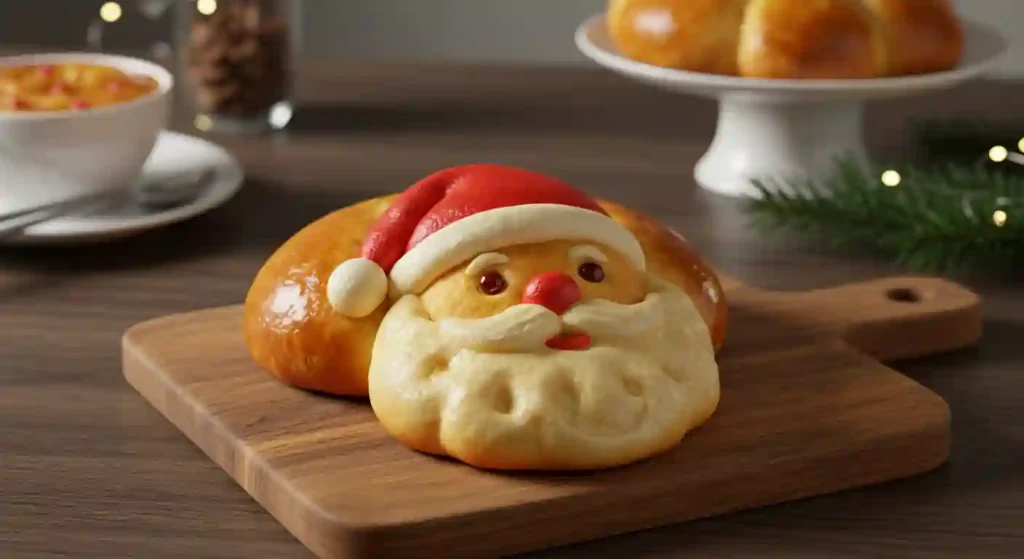 Golden Santa Bread