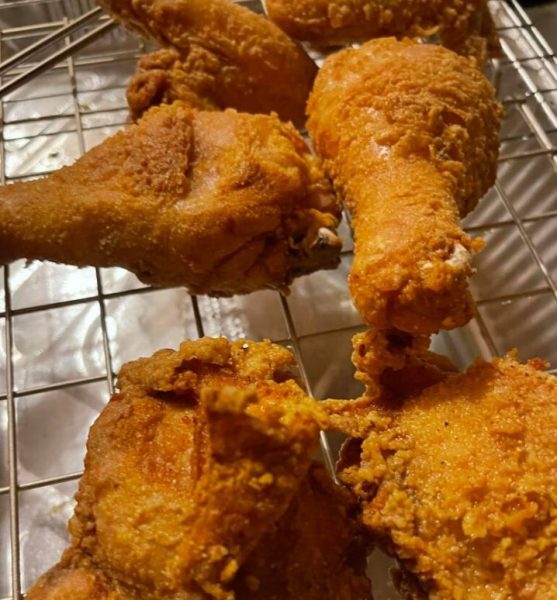 Spicy Southern fried chicken