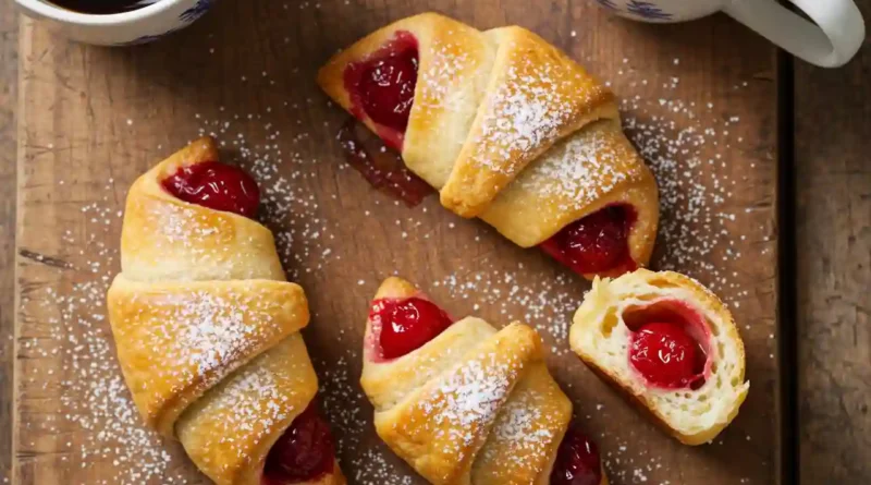 Cherry Crescent Rolls