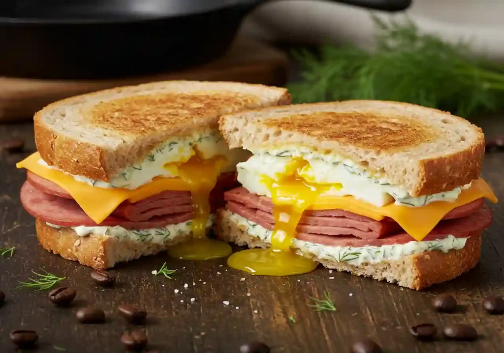Buckeye Breakfast Sandwich