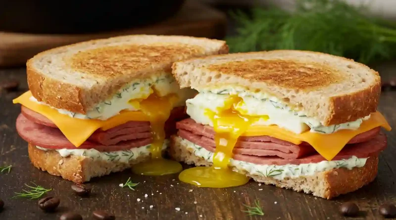 Buckeye Breakfast Sandwich