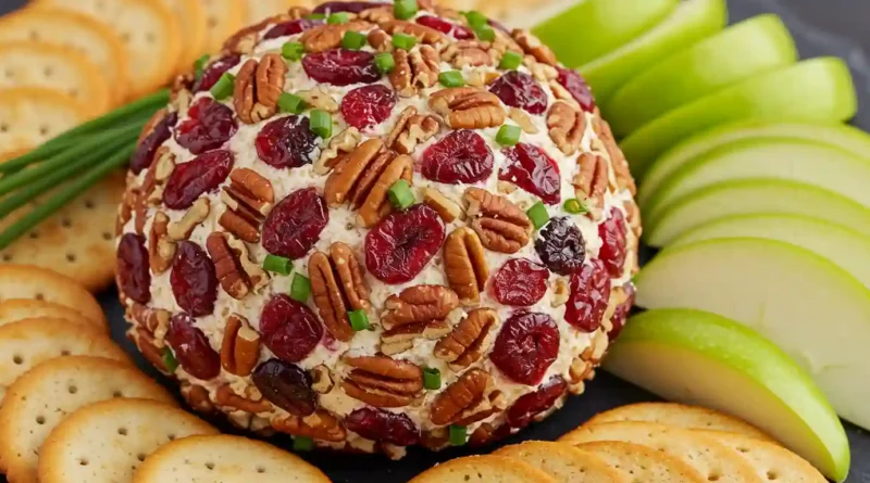 Cranberry Pecan Cheese Ball