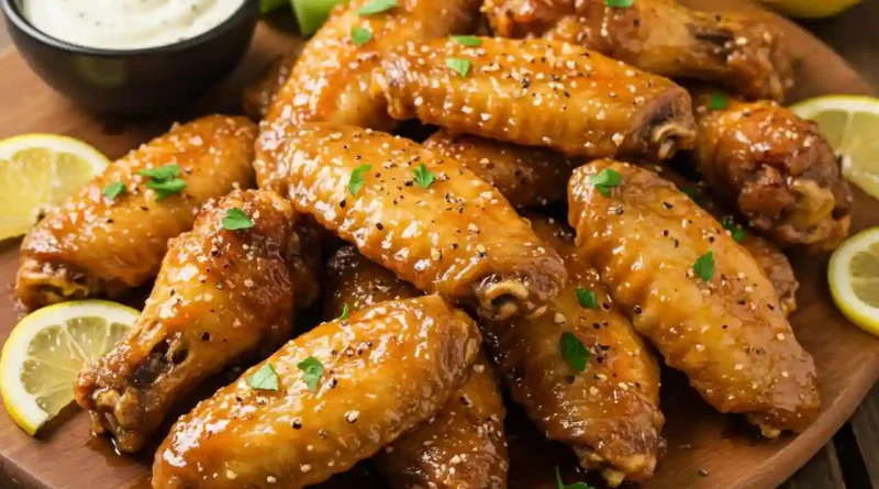 Lemon Pepper Buffalo Wings