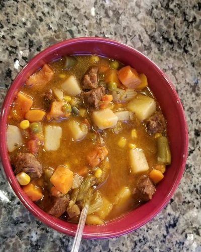 MADE FROM SCRATCH VEGETABLE SOUP - Grandma's Homemade Goodness