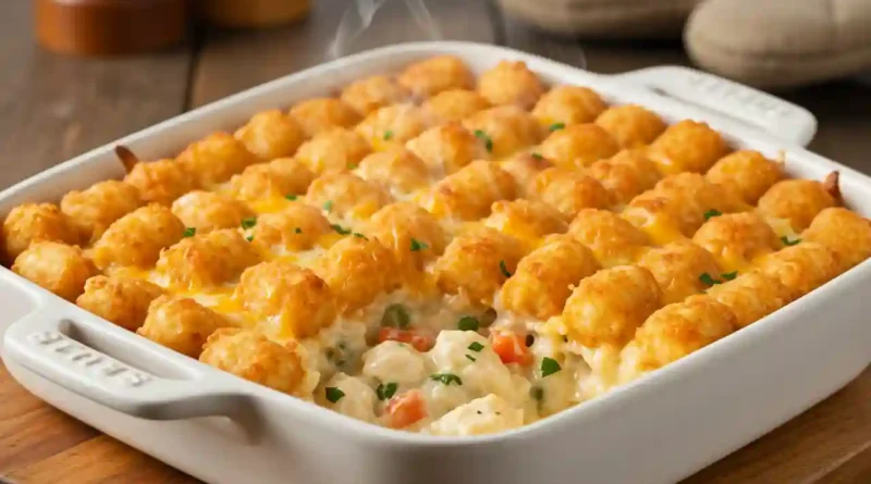 Tater Tot Chicken Casserole