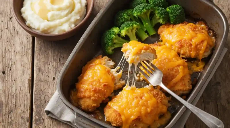 Crispy Cheddar Chicken