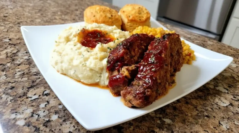 Meatloaf & Mashed Potatoes Recipe