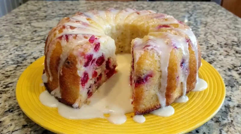 Best Cranberry Orange Pound Cake Recipe