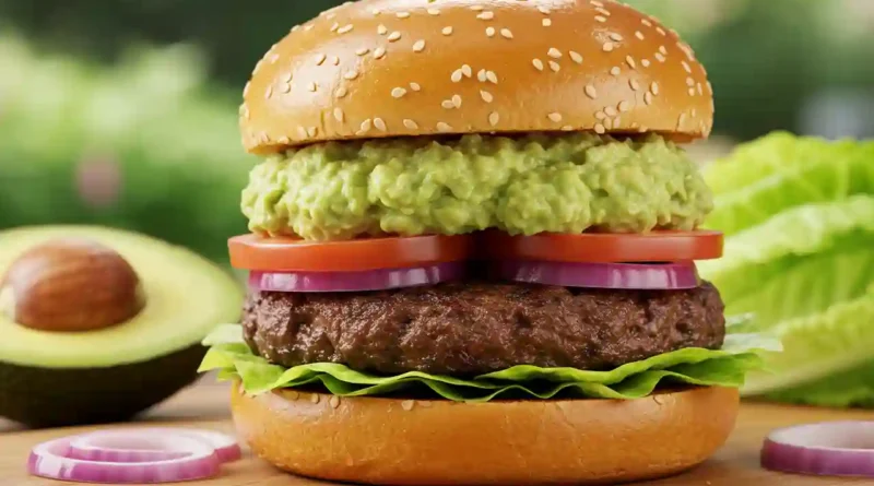 California Avocado Burger Recipe