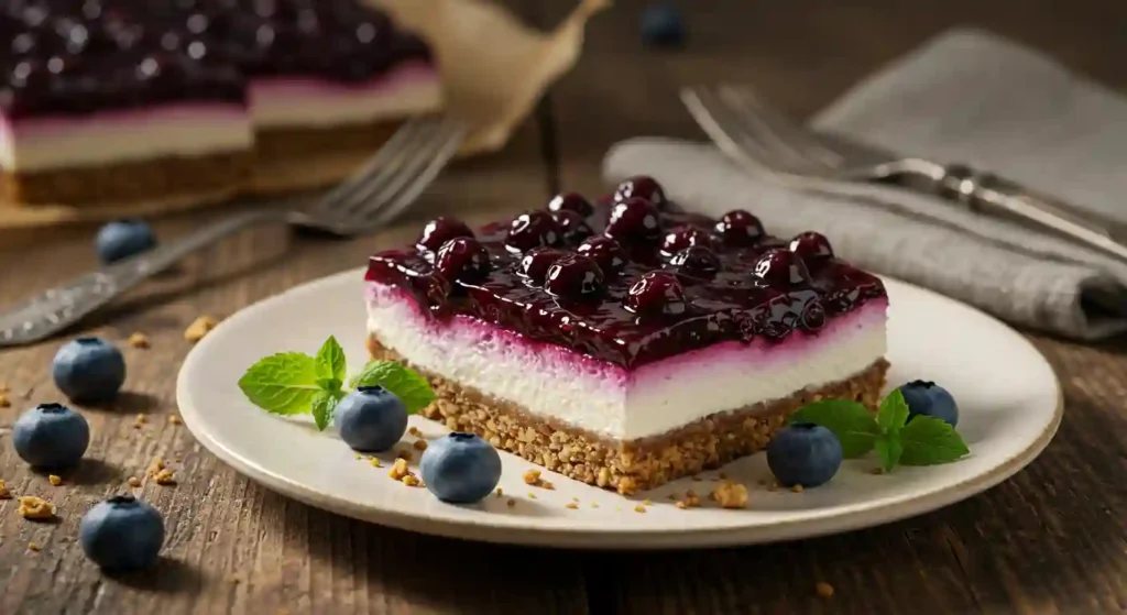 Fresh Blueberry Cheesecake