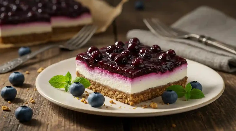 Fresh Blueberry Cheesecake