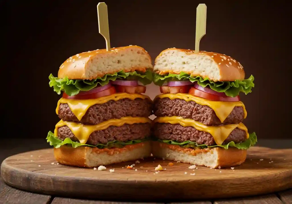 double cheeseburger