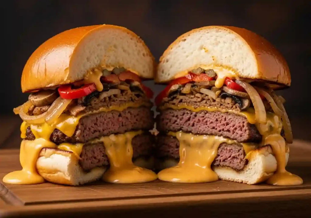 Cheesesteak Burger