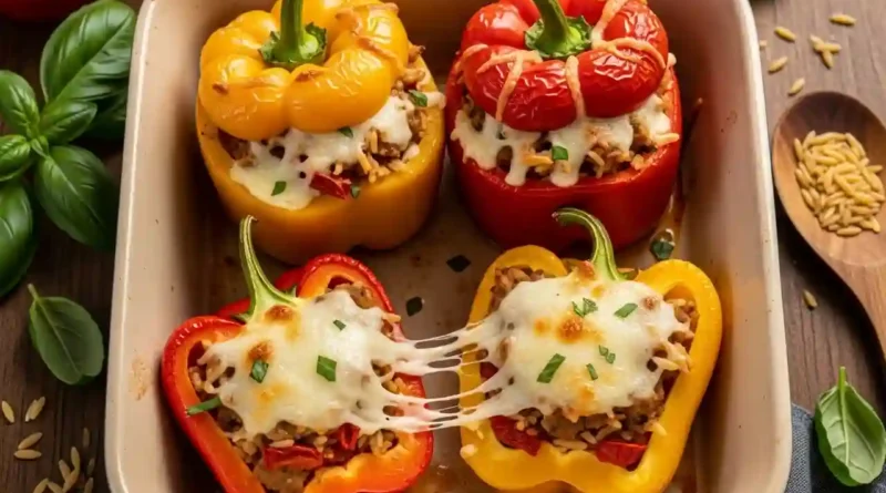 Cheesy Italian Stuffed Peppers