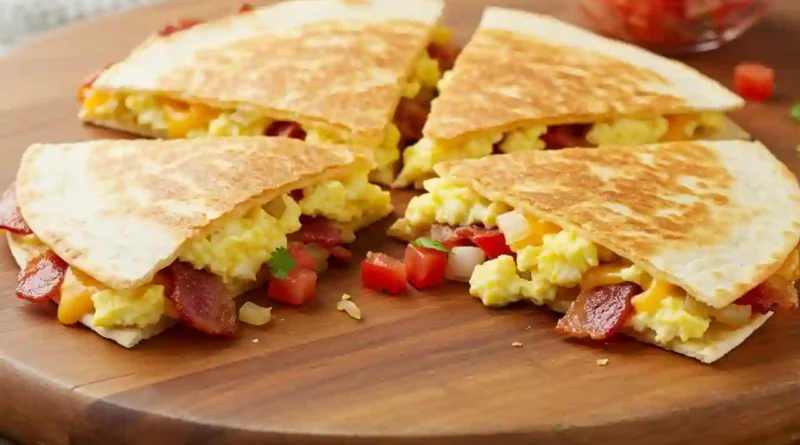 Easy Breakfast Quesadillas Recipe