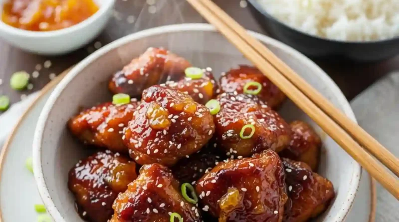 3-Ingredient Orange Chicken