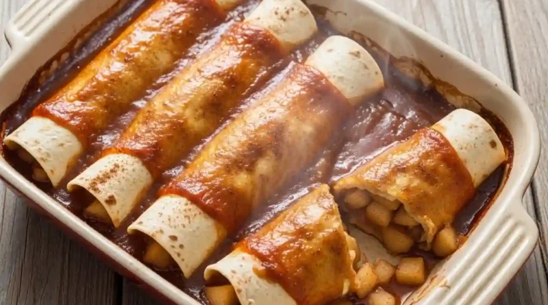 Apple Enchilada Dessert