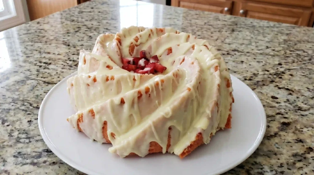 Best Strawberry Lemonade Cake with Lemon Cream Cheese Frosting