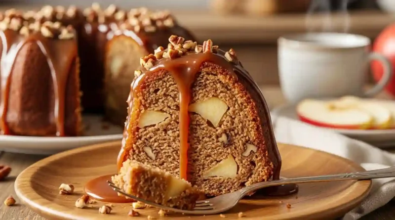 Caramel Apple Bundt Cake Recipe