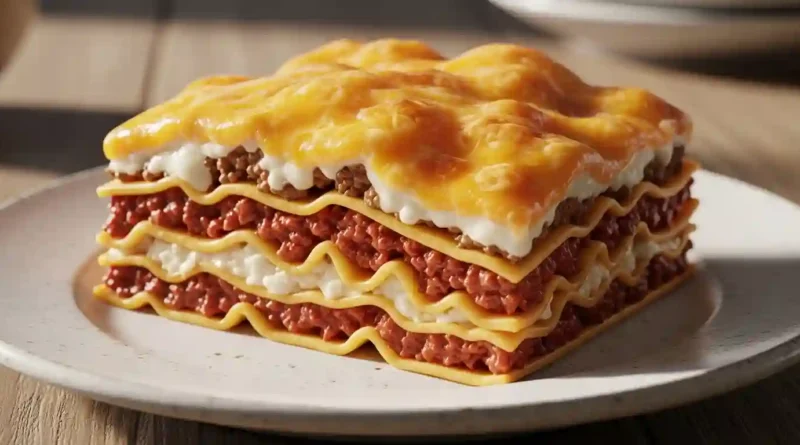 Cheeseburger Lasagna