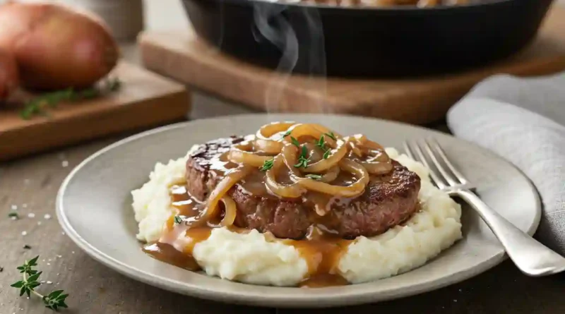 Cube Steak Recipe with Onion Gravy
