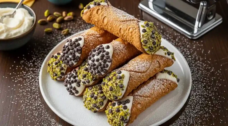 Homemade Cannoli Recipe