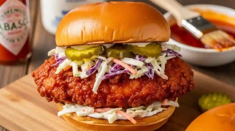Nashville-Style Hot Chicken Sandwich