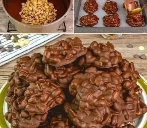 Irresistible Chocolate Pecan Turtle Clusters on a Parchment-Lined Tray