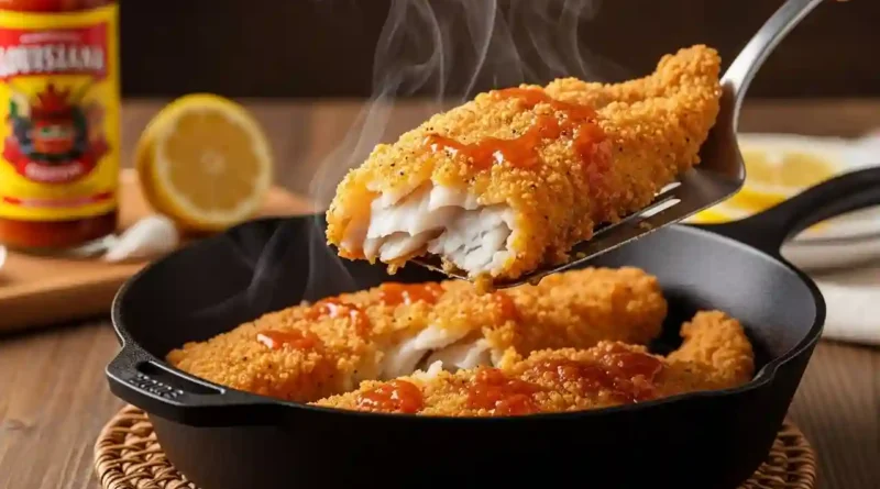 Crispy Lemon Pepper Catfish Recipe
