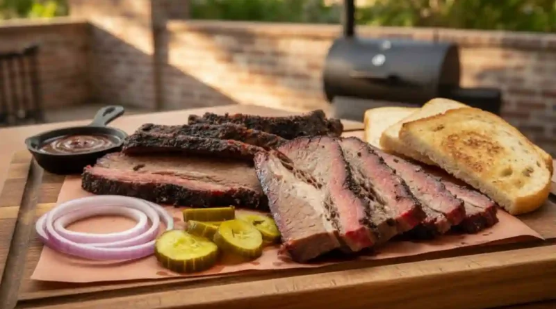 Texas Style Smoked Beef Brisket Recipe