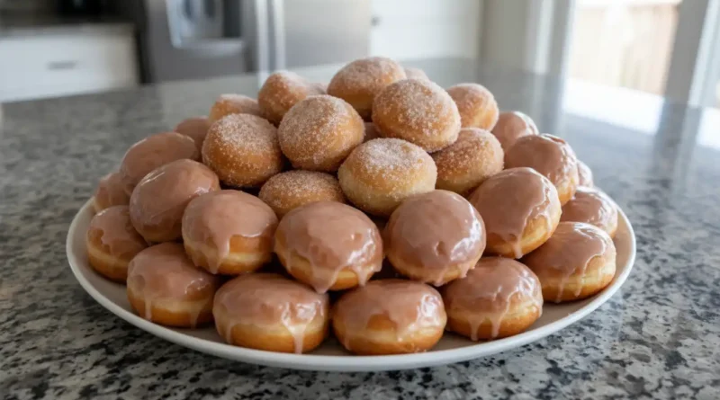 Baked Donuts Filled with Jelly