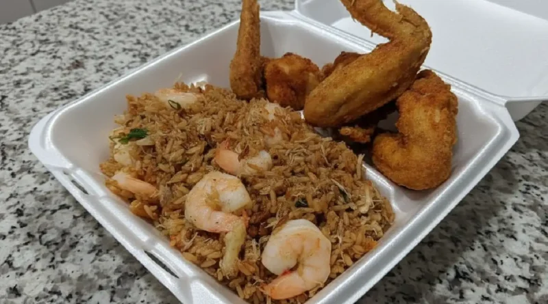 Crab & Shrimp Fried Rice Recipe