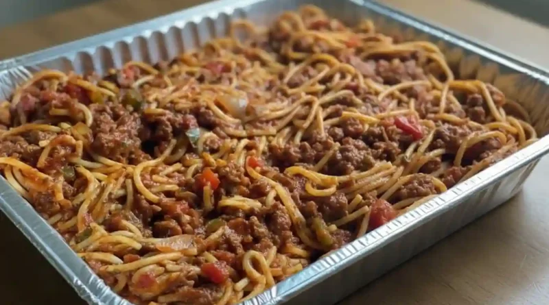 Homemade Spaghetti Sauce with Ground Beef