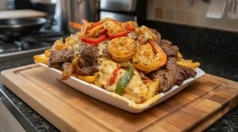 San Diego Style Surf and Turf Fries Recipe