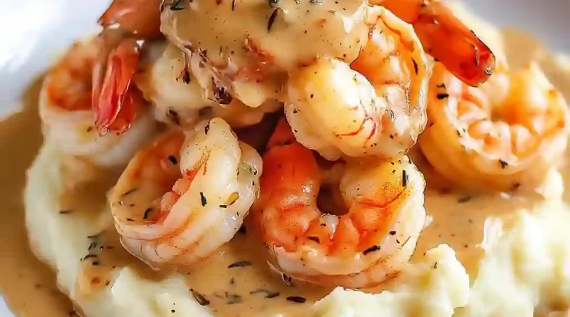 Creamy Garlic Shrimp Delight
