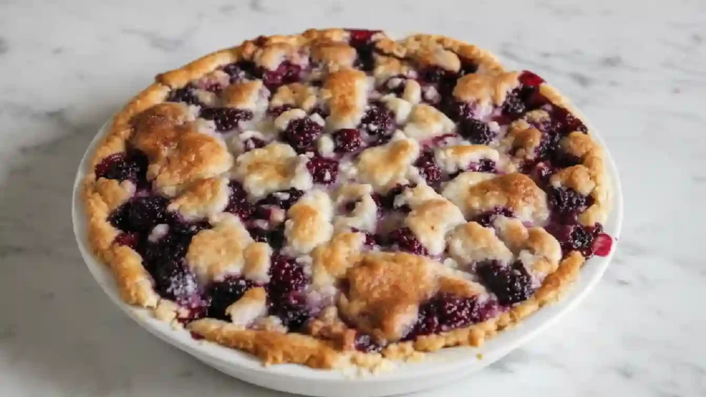 Easy Blueberry Cobbler With Frozen Blueberries