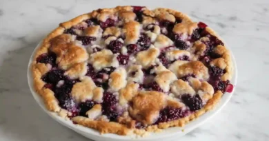 Easy Blueberry Cobbler With Frozen Blueberries
