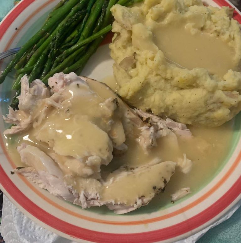 Crockpot Chicken & Gravy Recipe Grandma's Homemade Goodness