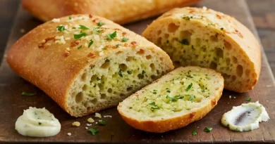 Ciabatta Garlic Bread