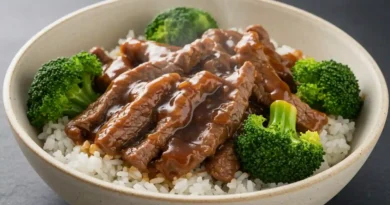 Slow Cooker Teriyaki Beef and Broccoli